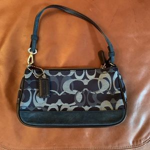 Vintage Blue Coach Purse